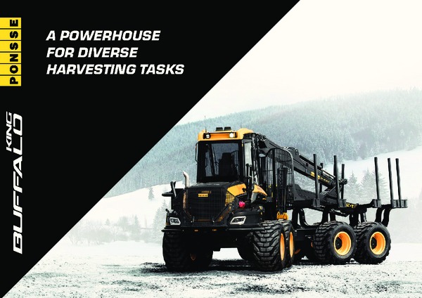 PONSSE BUFFALO KING フォワーダカタログ