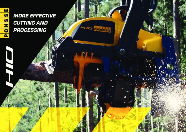 PONSSE H10 ハーベスタヘッドカタログ