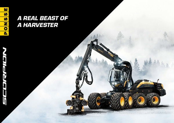 PONSSE SCORPION ハーベスタカタログ