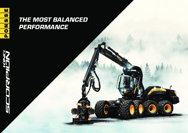 PONSSE SCORPIONKING ハーベスタカタログ