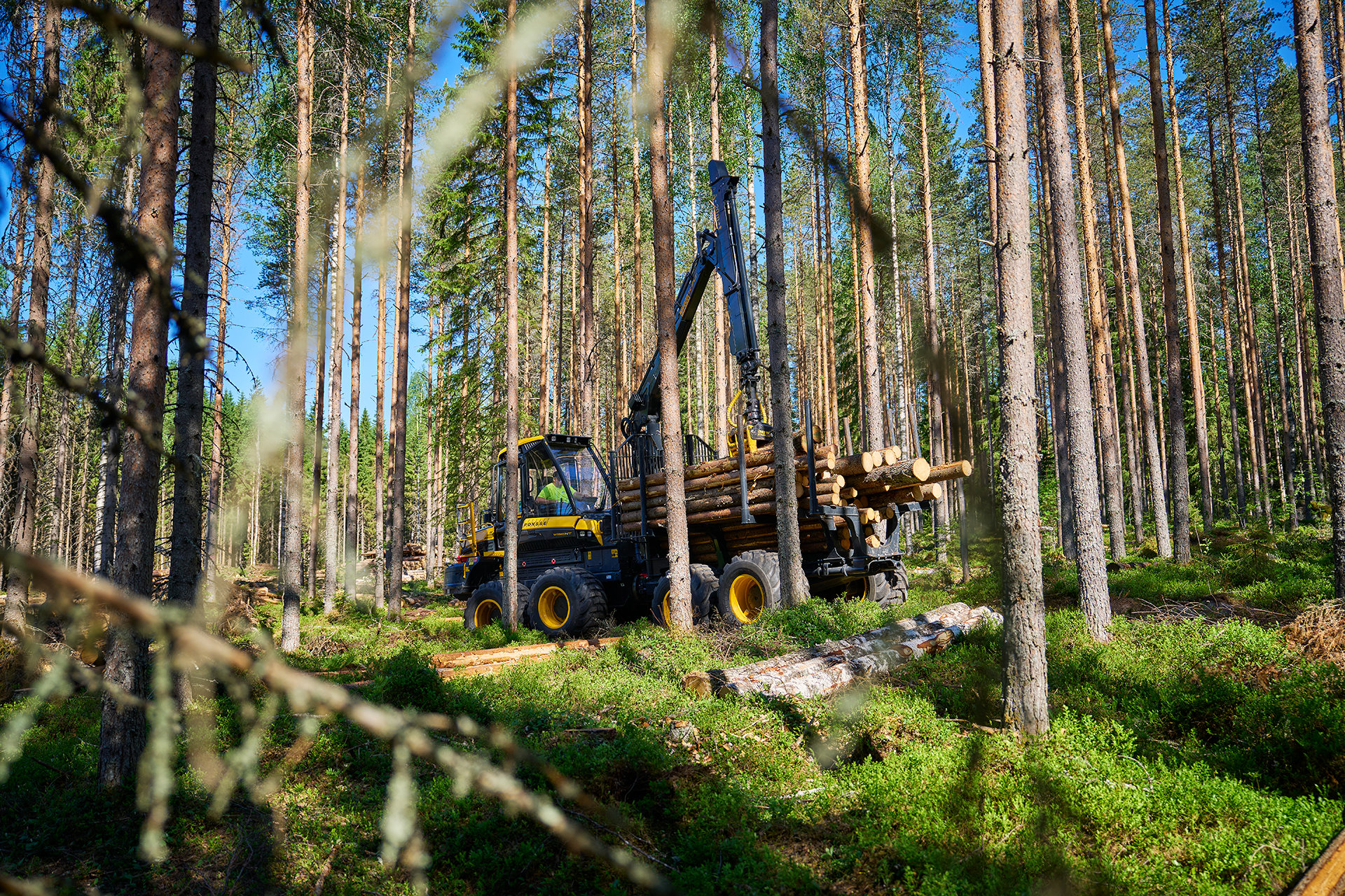 PONSSE WISENT フォワーダ