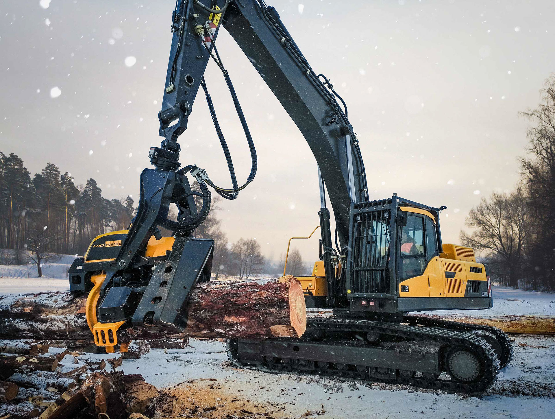 PONSSE H10 ハーベスタヘッド