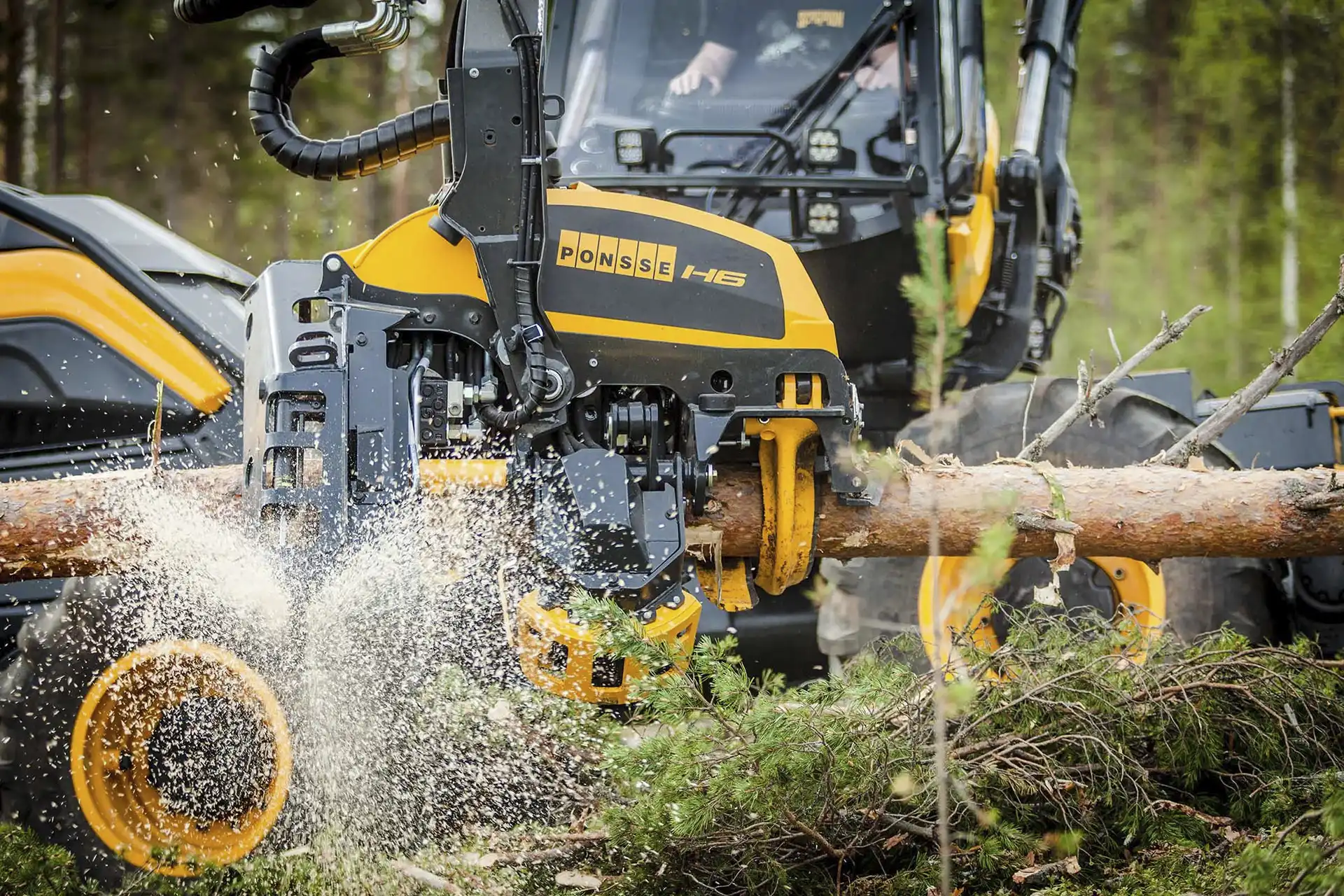 PONSSE H6 ハーベスタヘッド