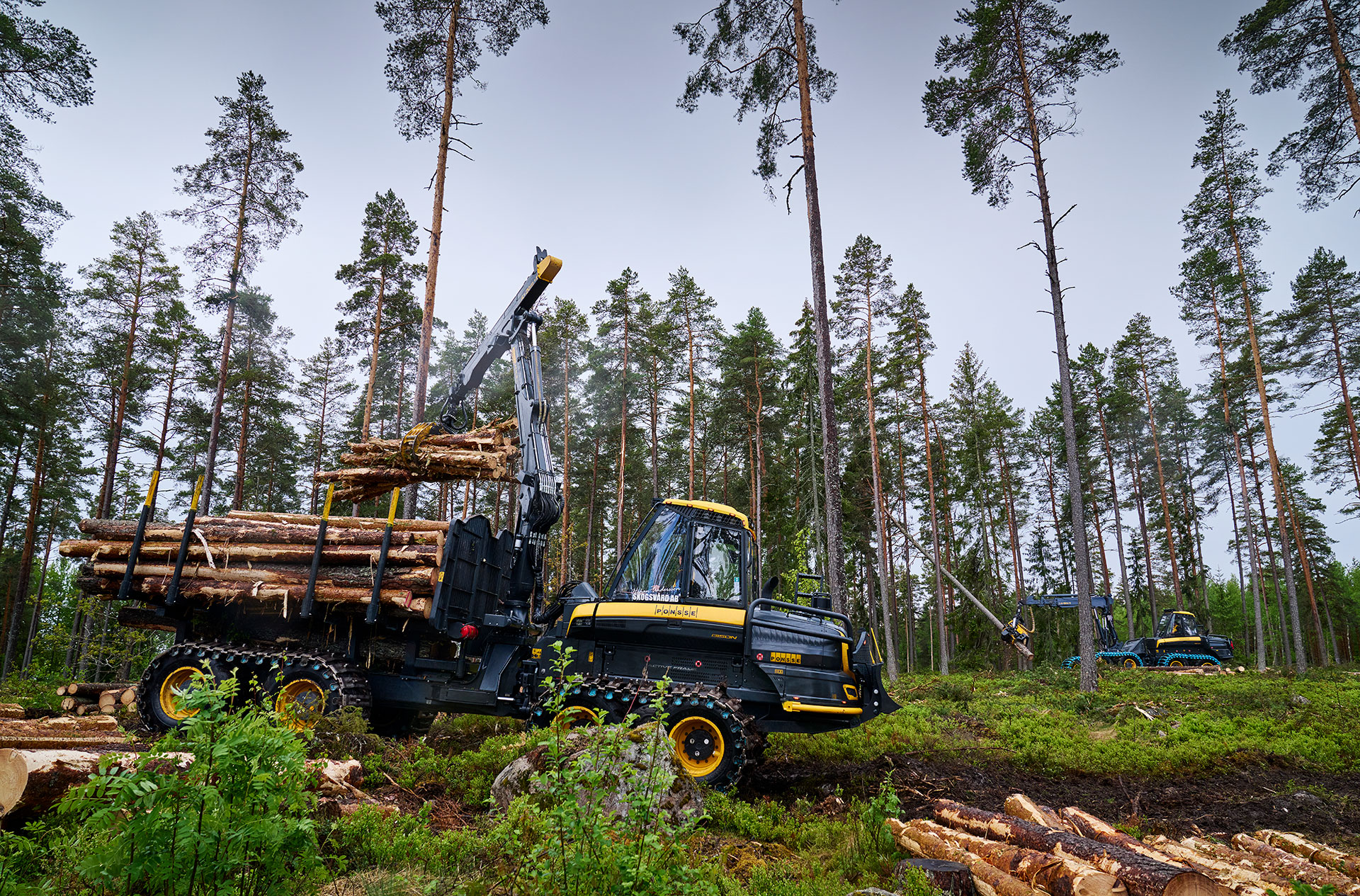 PONSSE BISON フォワーダ