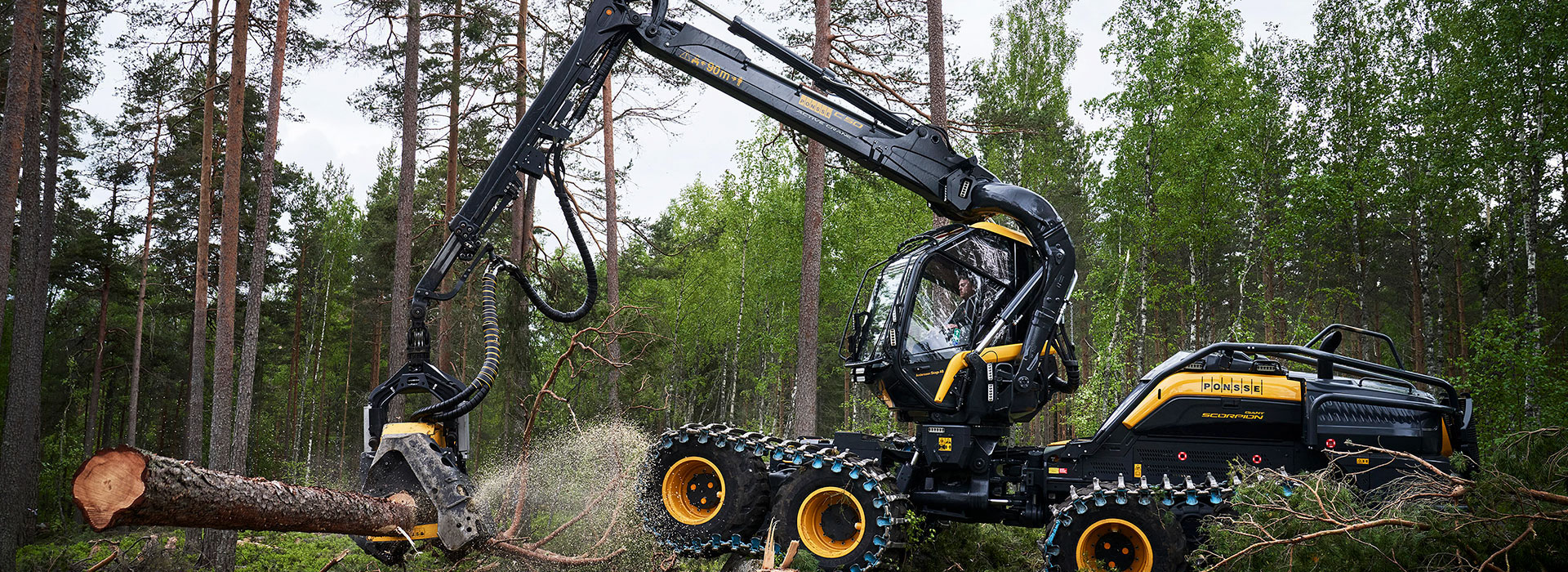 PONSSEハーベスタ